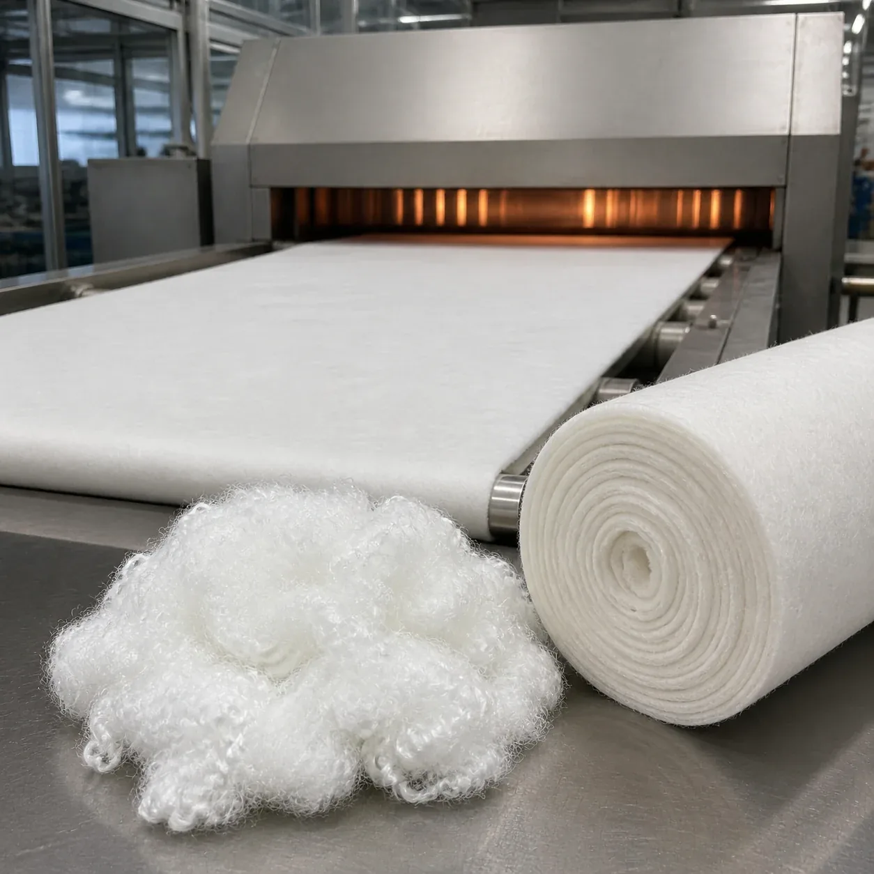 thermal-bond-nonwoven-production